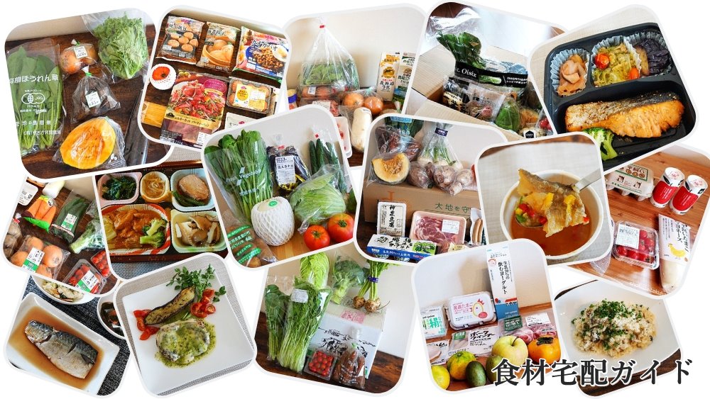 20社以上試してみた！食材宅配ガイド